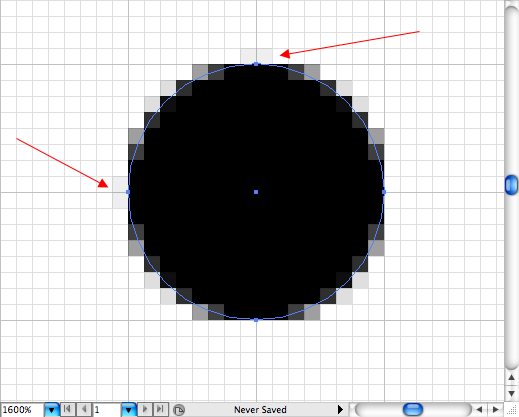 Pixels Circle