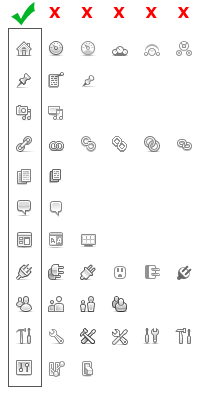 The extra icons