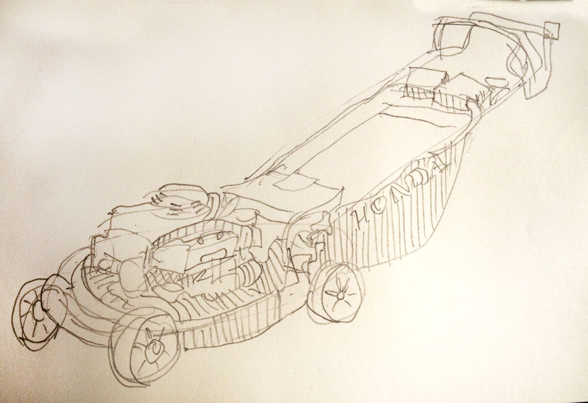 Lawn Mower Sketch