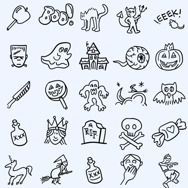 Weenies-a Halloween themed font