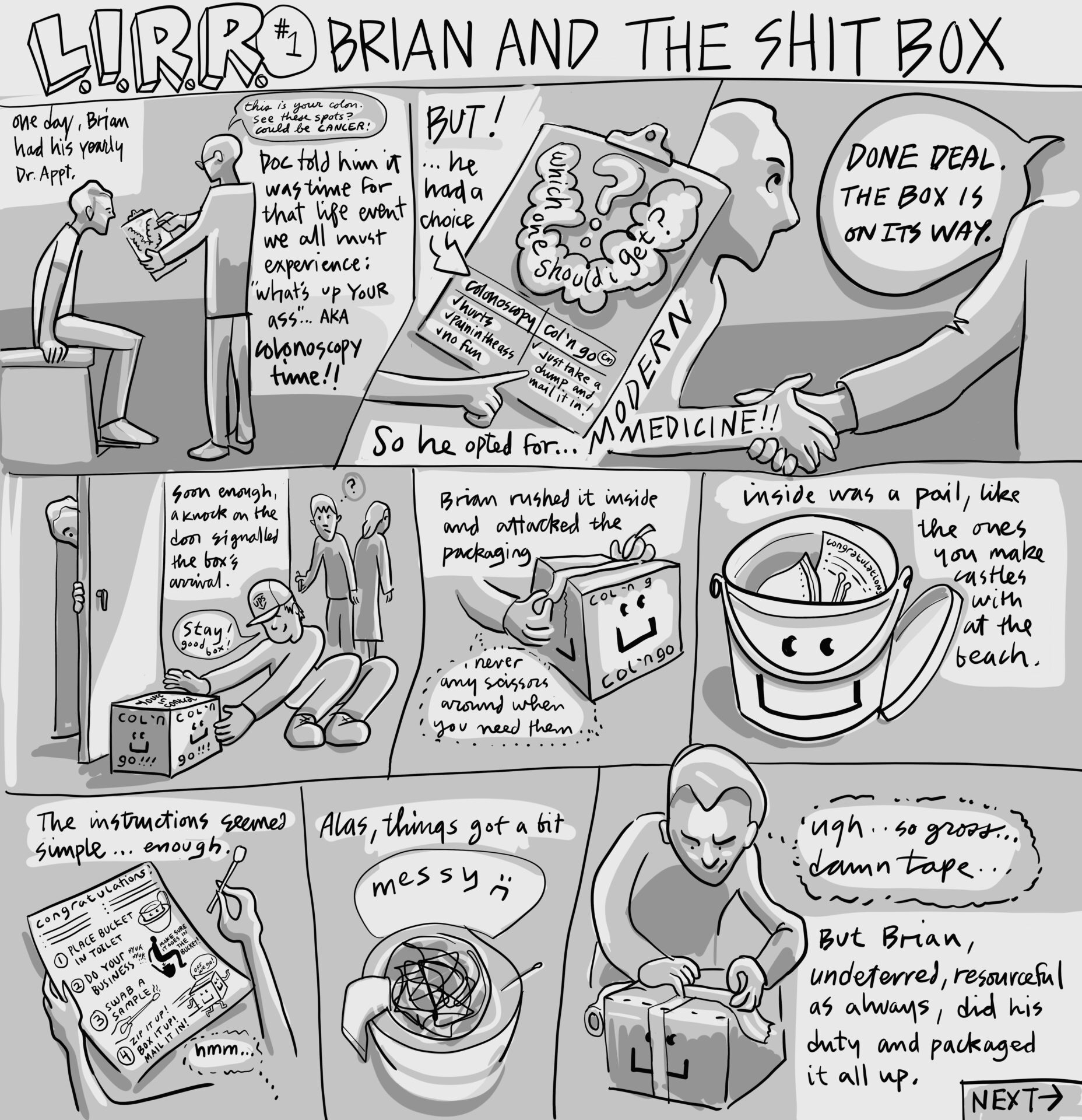 L.I.R.R. #1: Brian and the Box